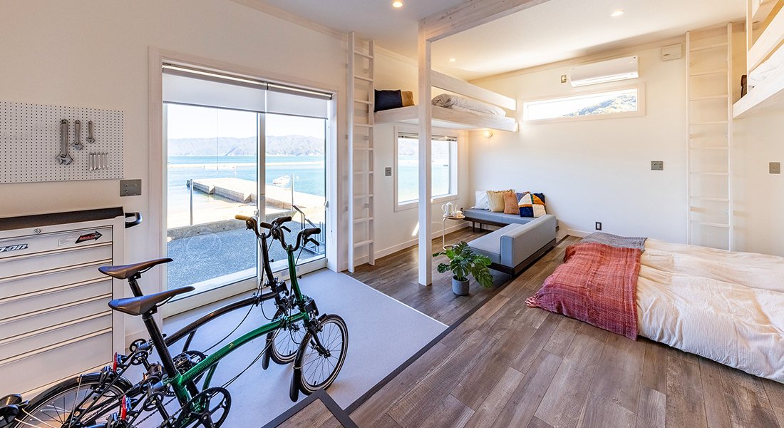 《自転車ユーザー向けお宿》敦賀さざなみリゾート ちょうべい